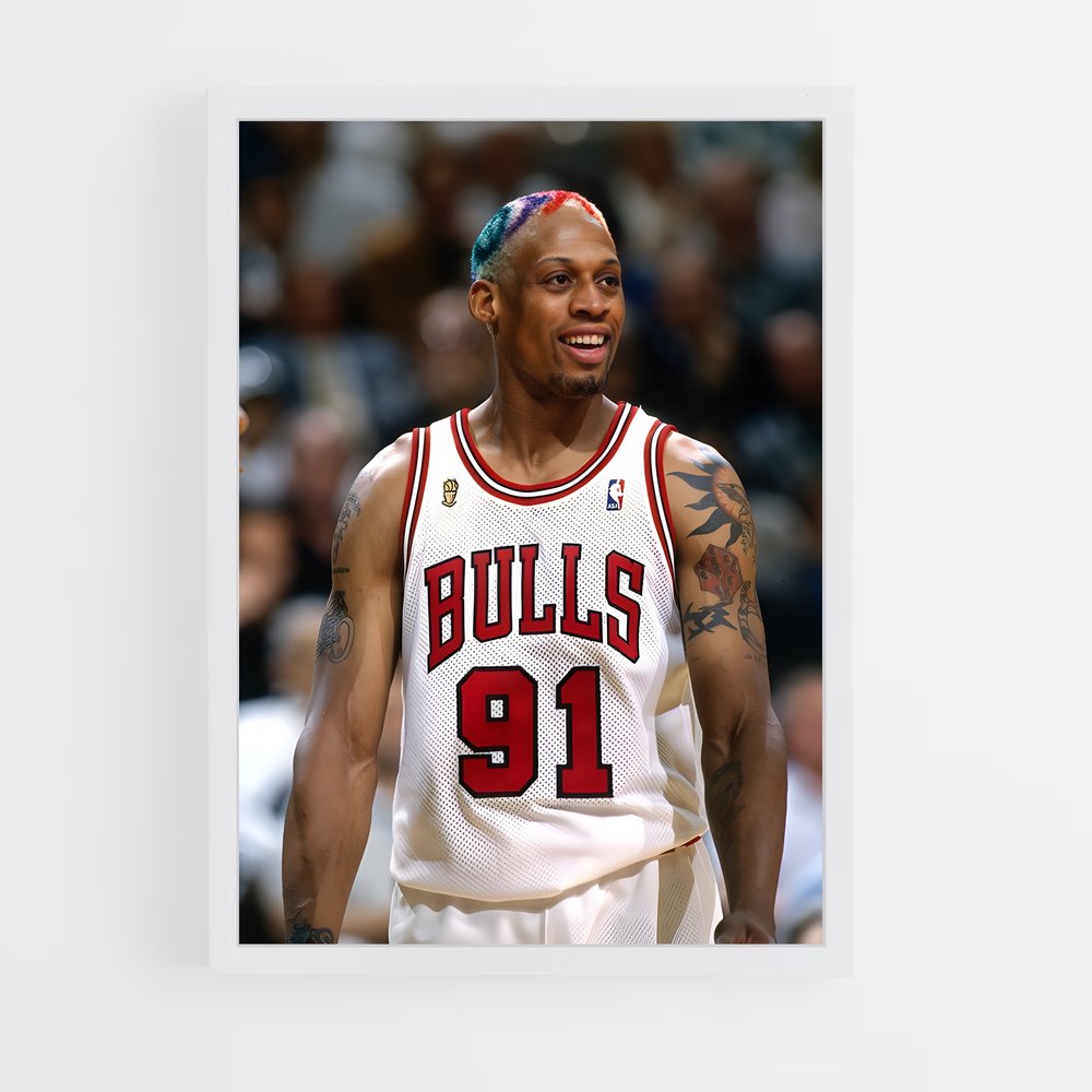 Poster The Worm in Action – affiche Basketball (vue 3)
